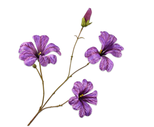 HIBISCUS TAK PAARS - Silk-ka fllowers